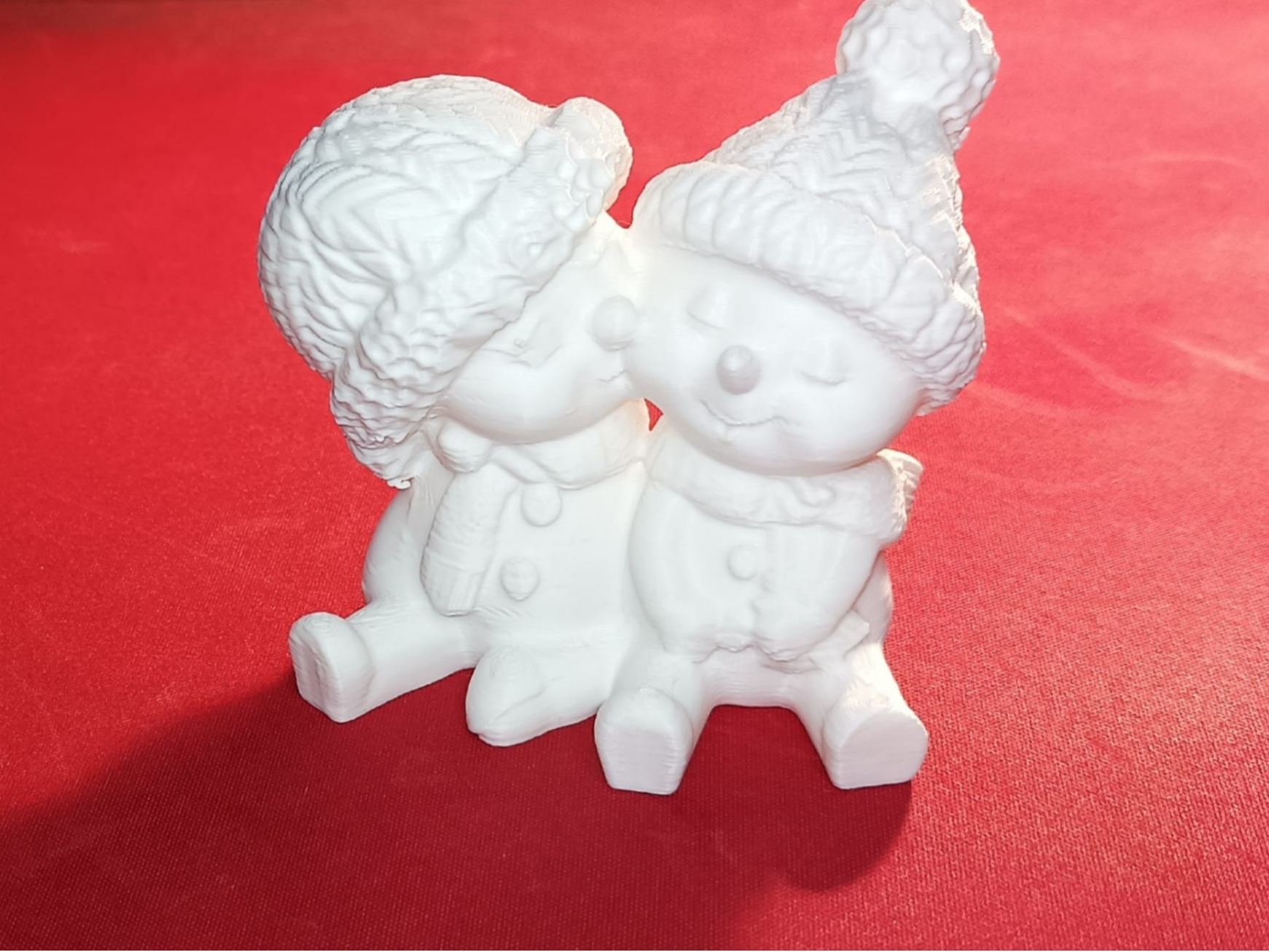 Schneemann Paar