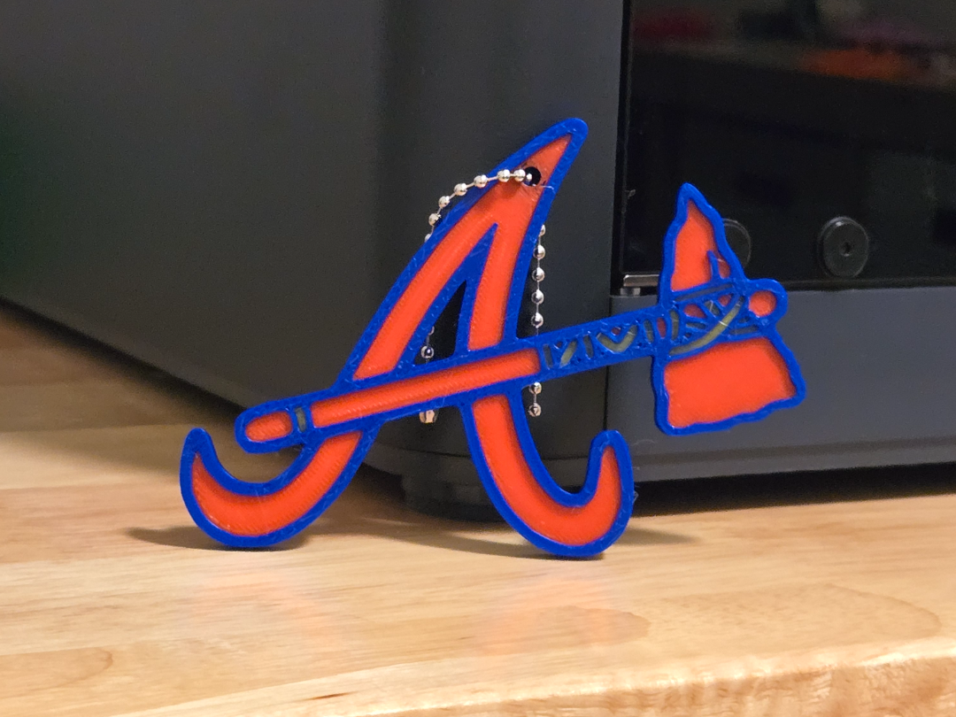 Atlanta Braves Bag Tag