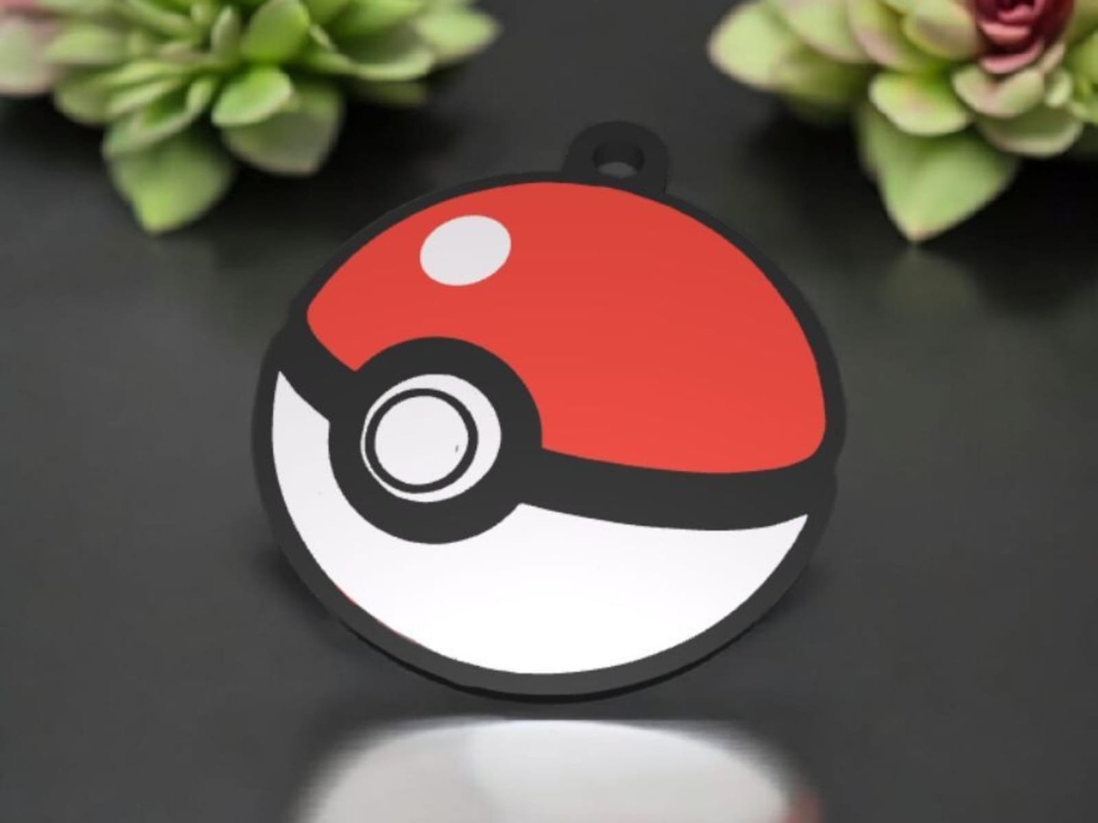 Pokeball Kechain