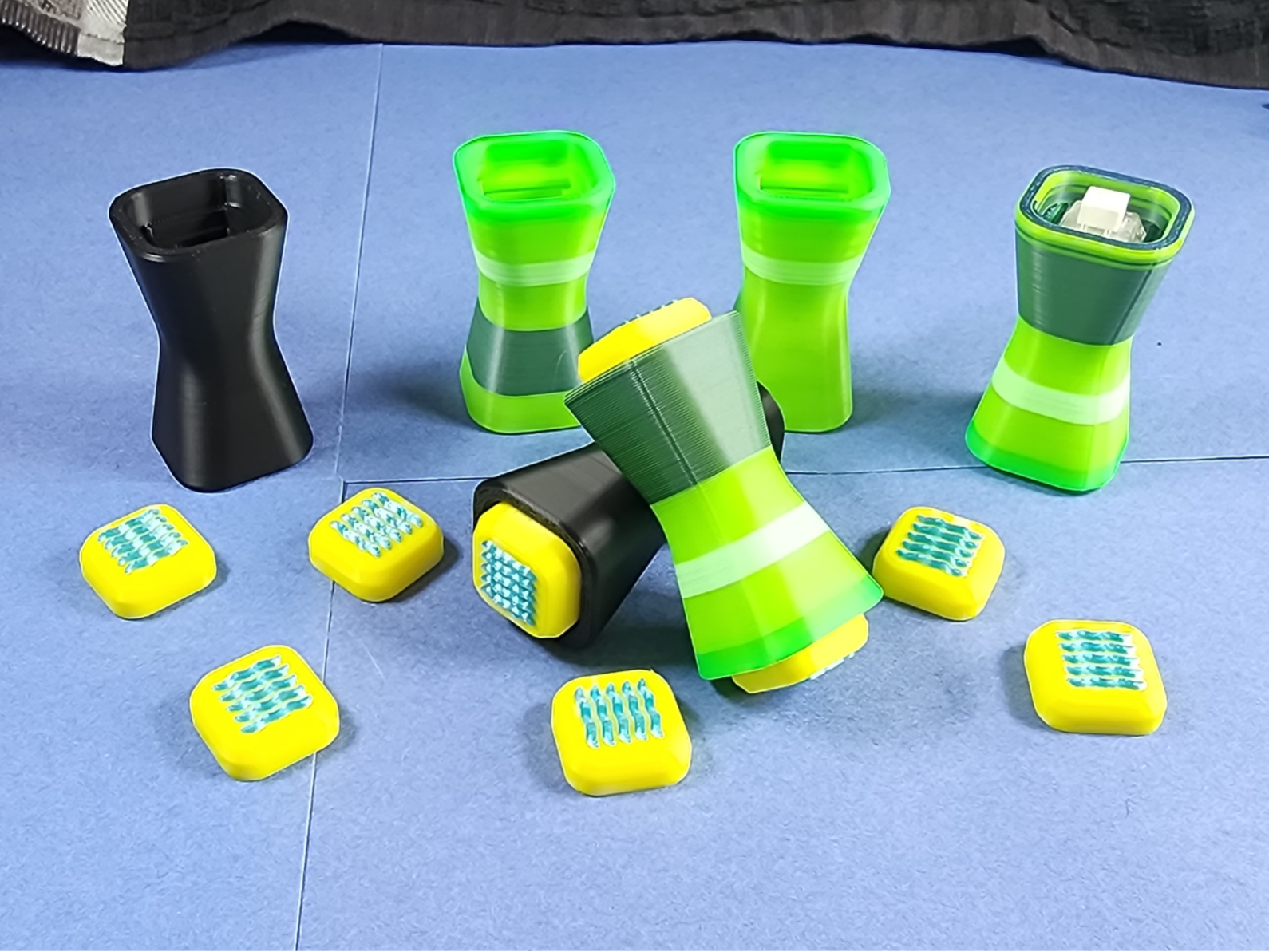 Double Button Clicker Flush Object Commercial Use