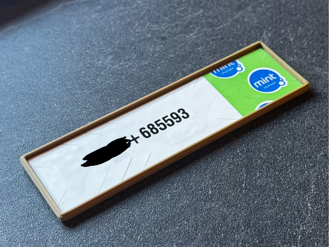 Mint Smartwash Carwash tag holder