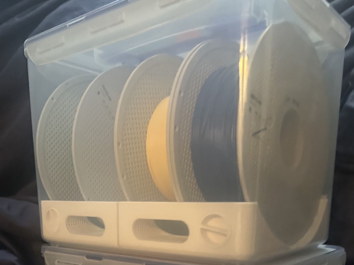 Airtight Filament Storage W. Desiccant 4 Reels