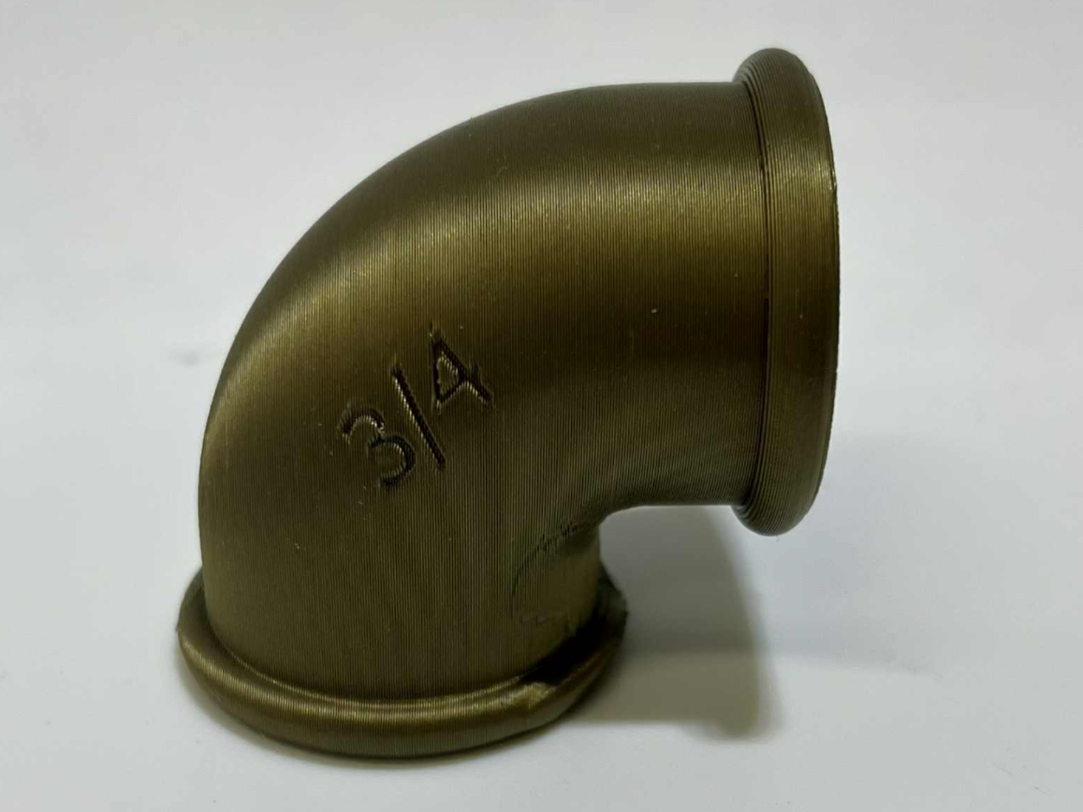 3/4" knee 90 degree