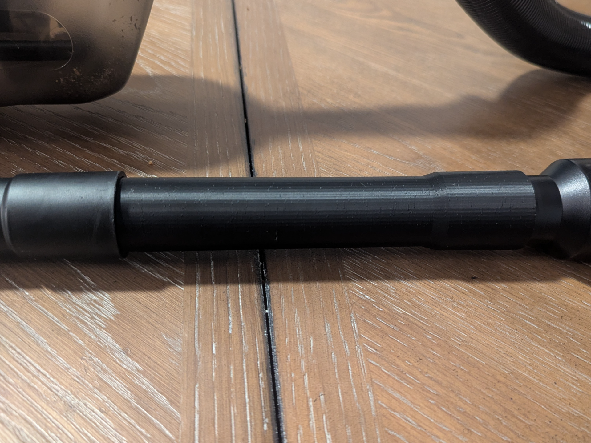 Extension tube for Dewalt dust buster