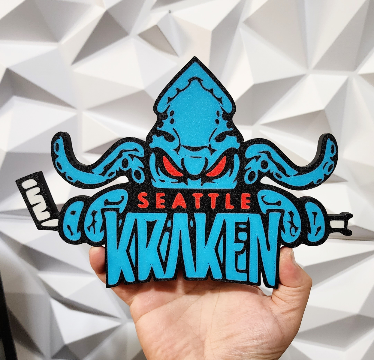 Seattle Kraken Wall Art & Pendant
