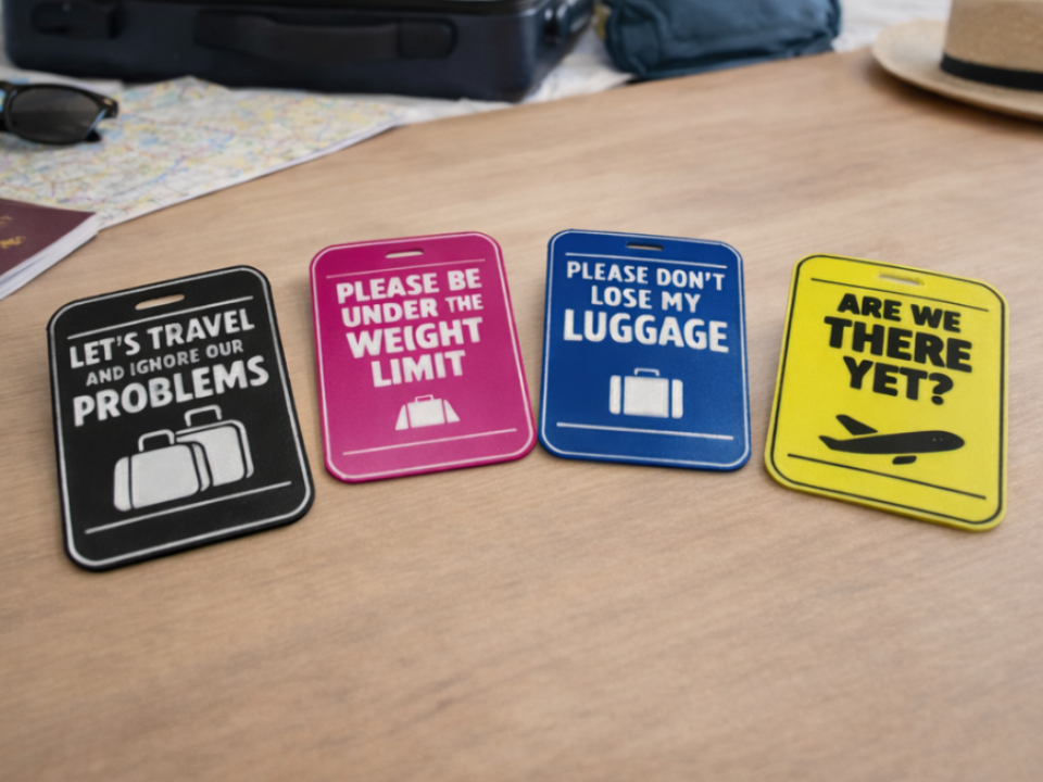 Funny Baggage Tags / Luggage Tags