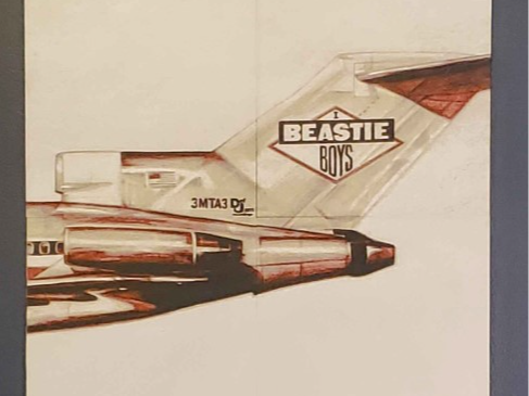 Beastie Boys Cover Art - Hue Forge  16x 16 4 piece