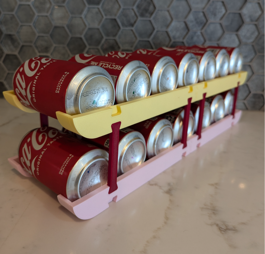 Stackable Can Dispenser, Multiple Sizes