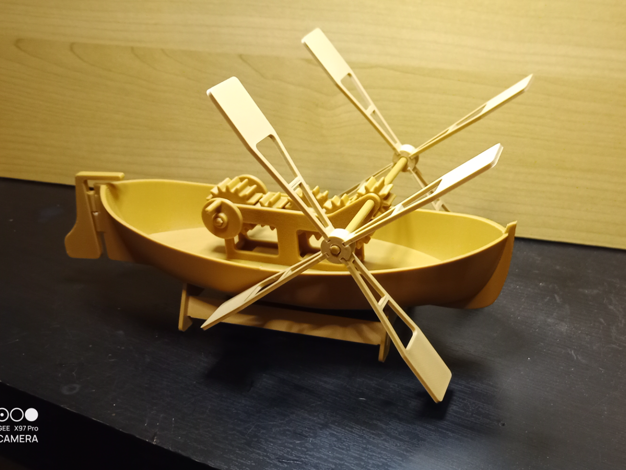 Barca a Pale di Leonardo Da Vinci