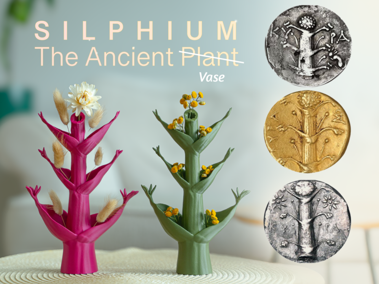 Silphium - The Ancient Plant/Vase