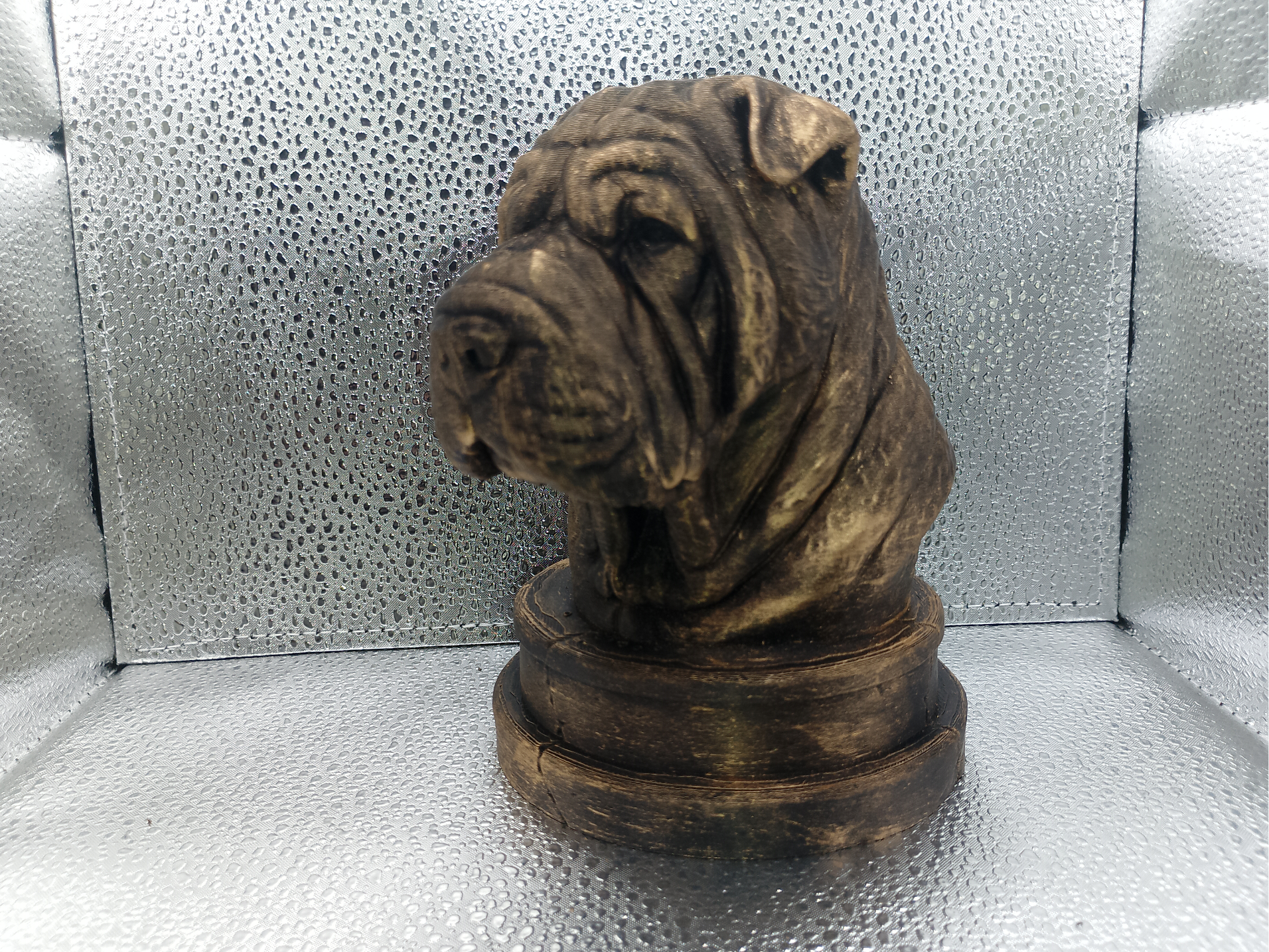 Shar Pei Bust