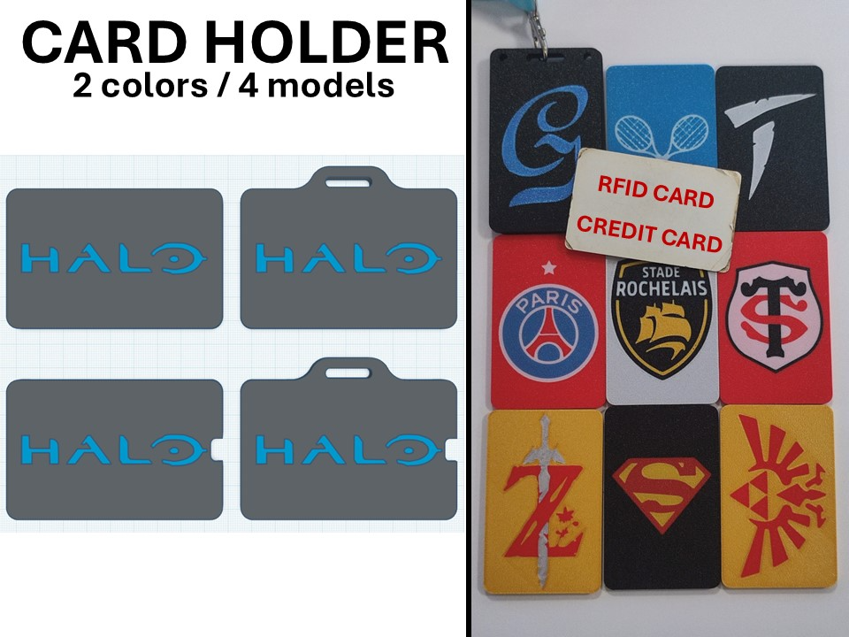 Card holder - HALO - 3