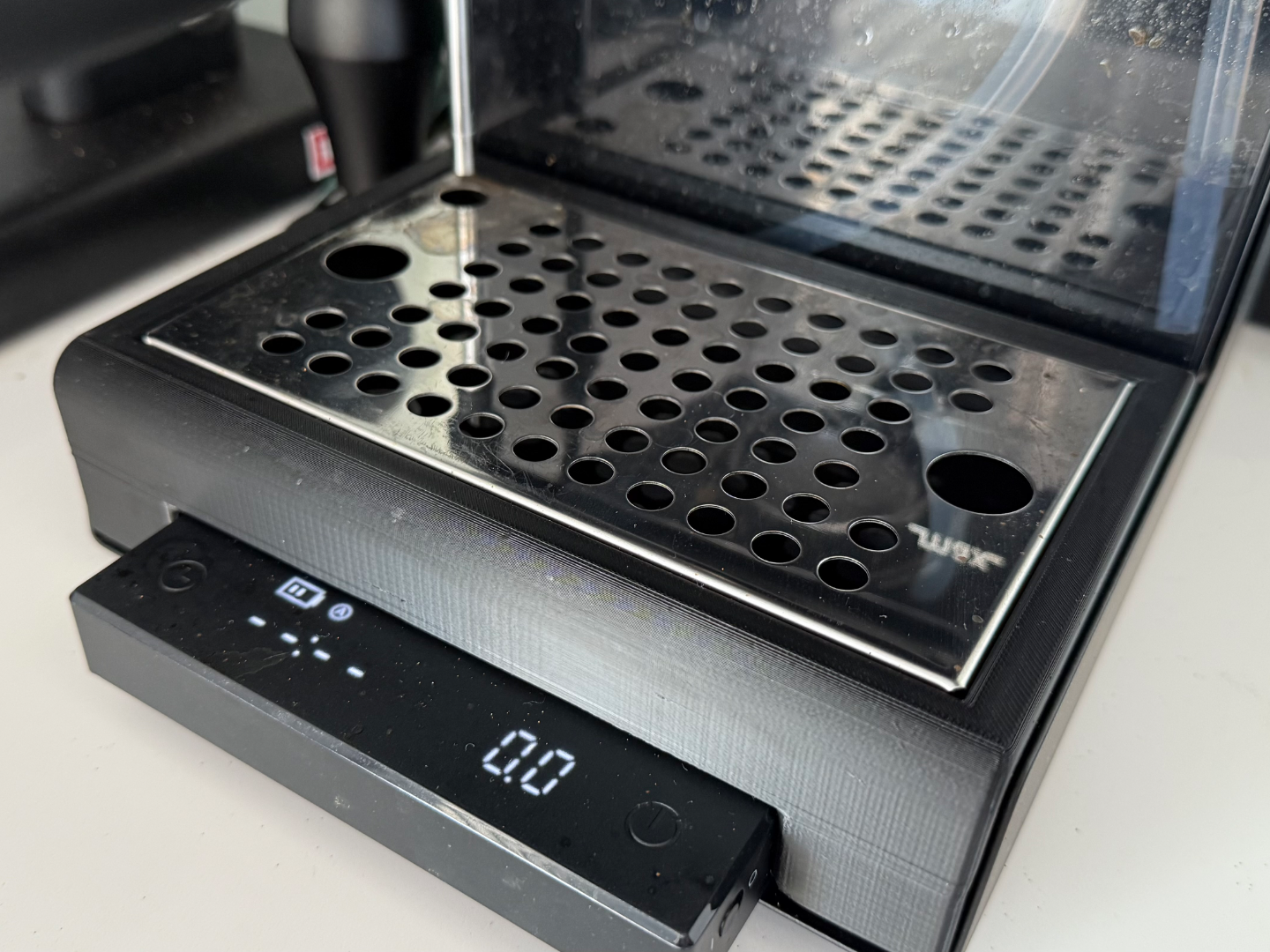 Gaggia classic drip tray for timemore scale