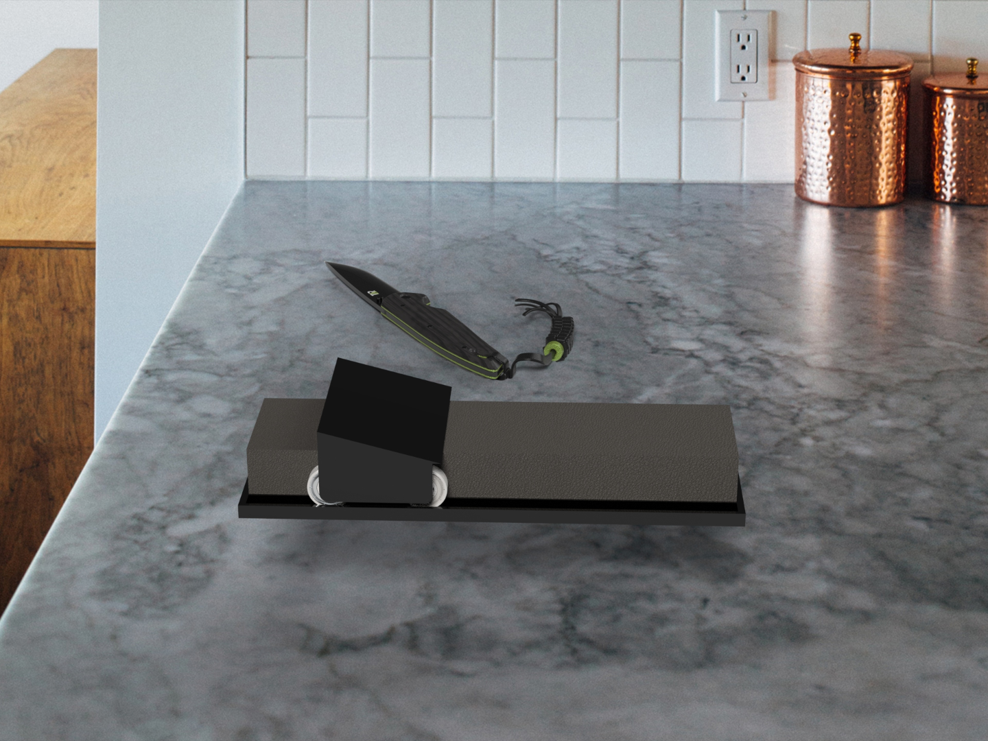 15 Degree Knife sharpener for 200x50x25mm stone
