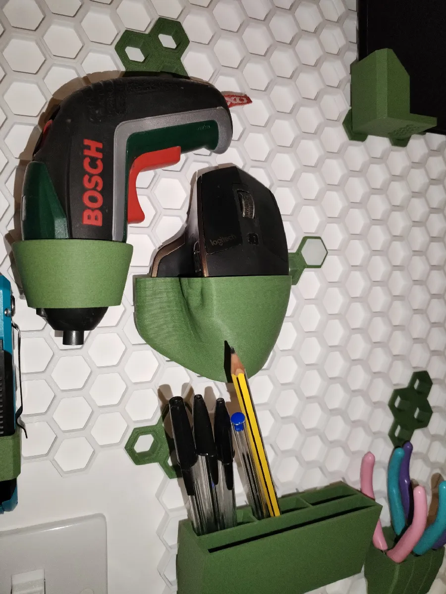 HSW Logitech MX Master 3 mouse holder - Small hex