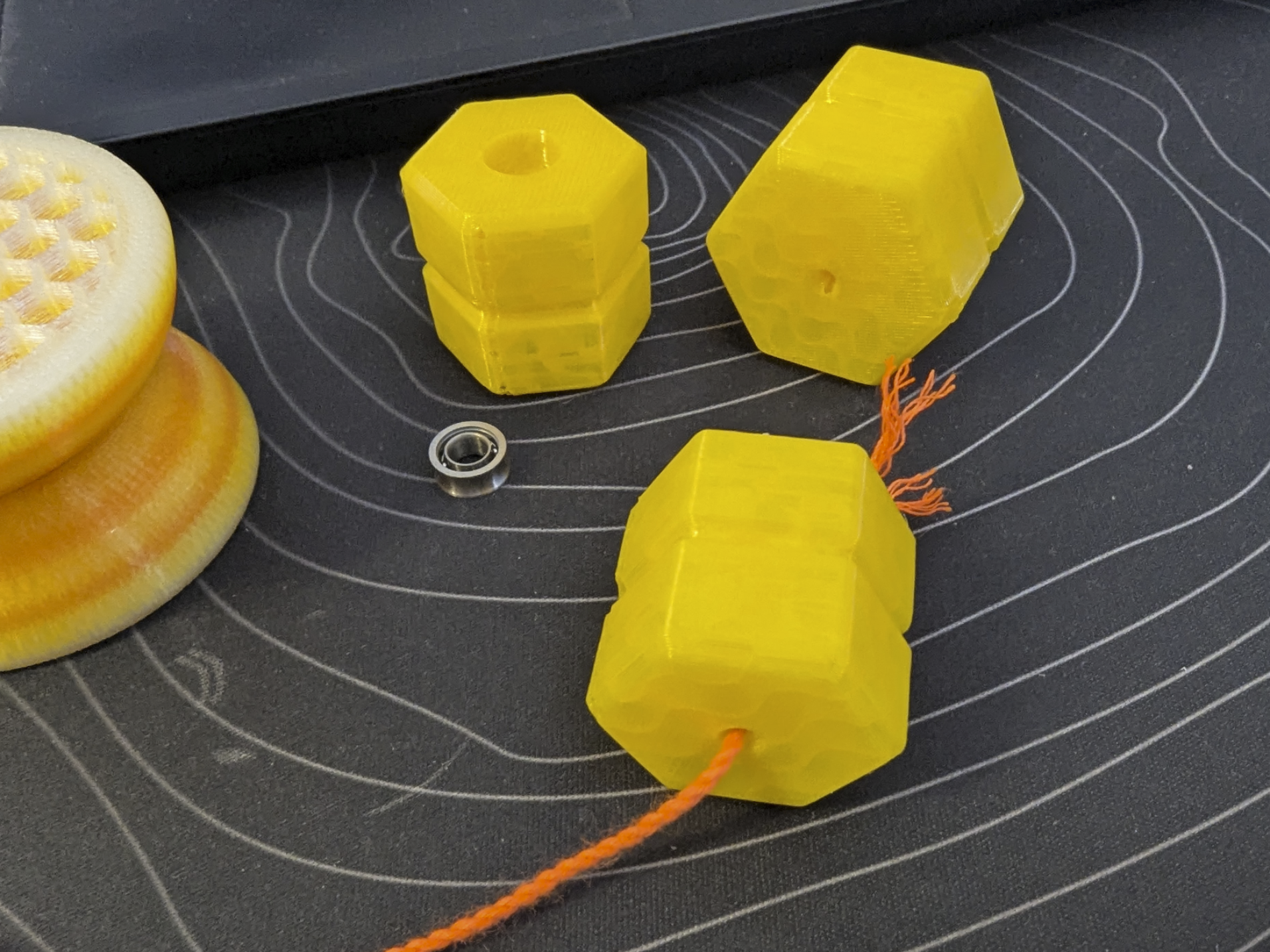 Flexible Hex Counterweight for Yoyo