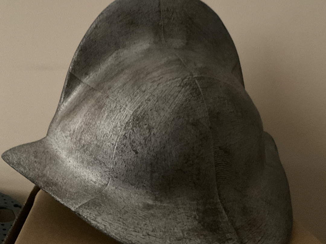 Helmet of the Spanish explorers and conquerors