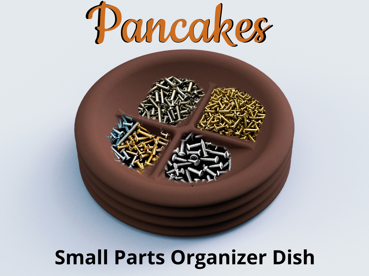 'Pancakes' Small Parts Organizer.
