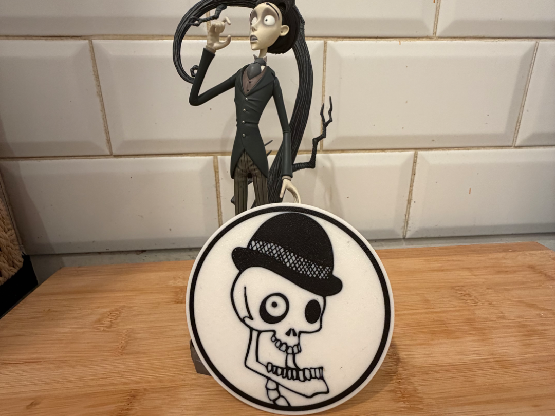 Corpse Bride Tim Burton Coaster Gothic Skellington