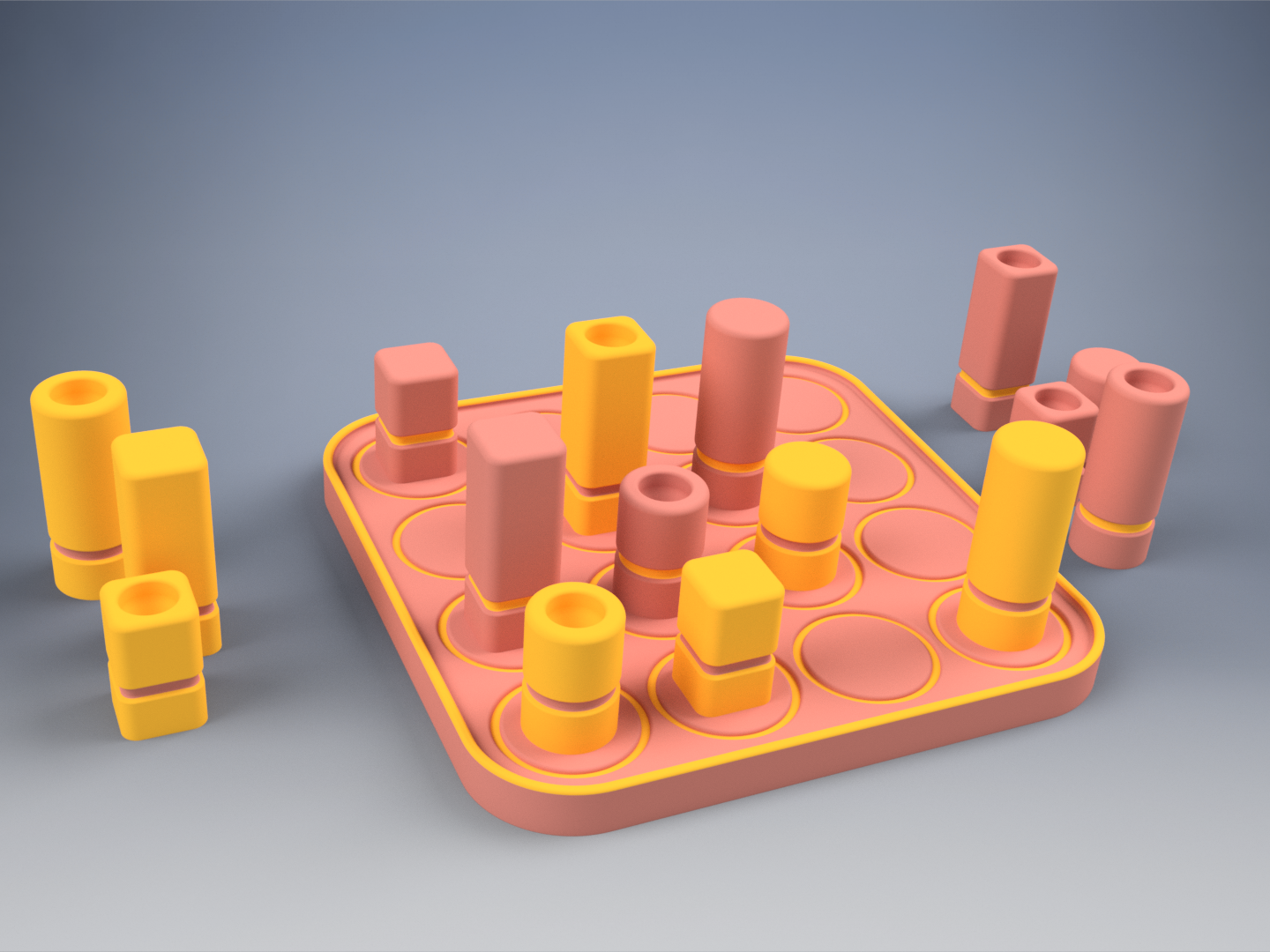 Quarto Board Game (AMS not required)