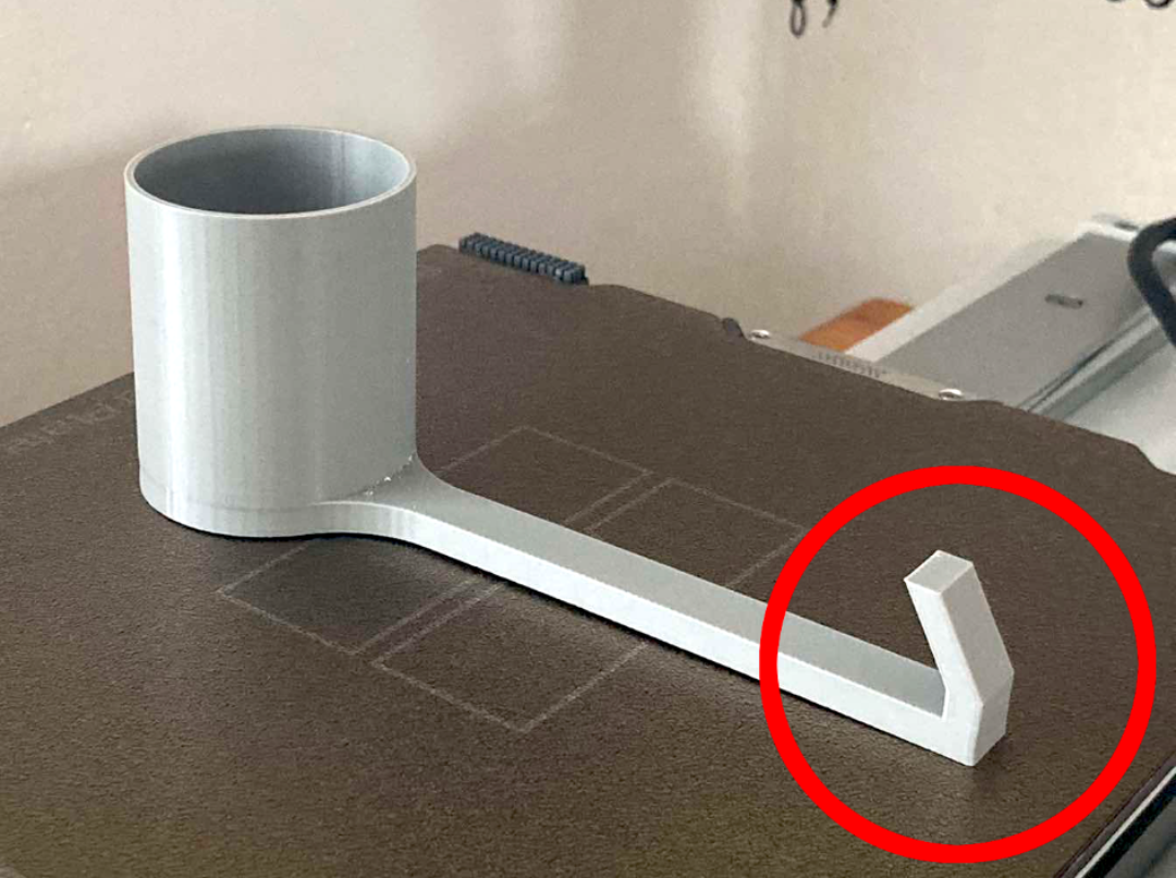 Scoop with integrated Hook