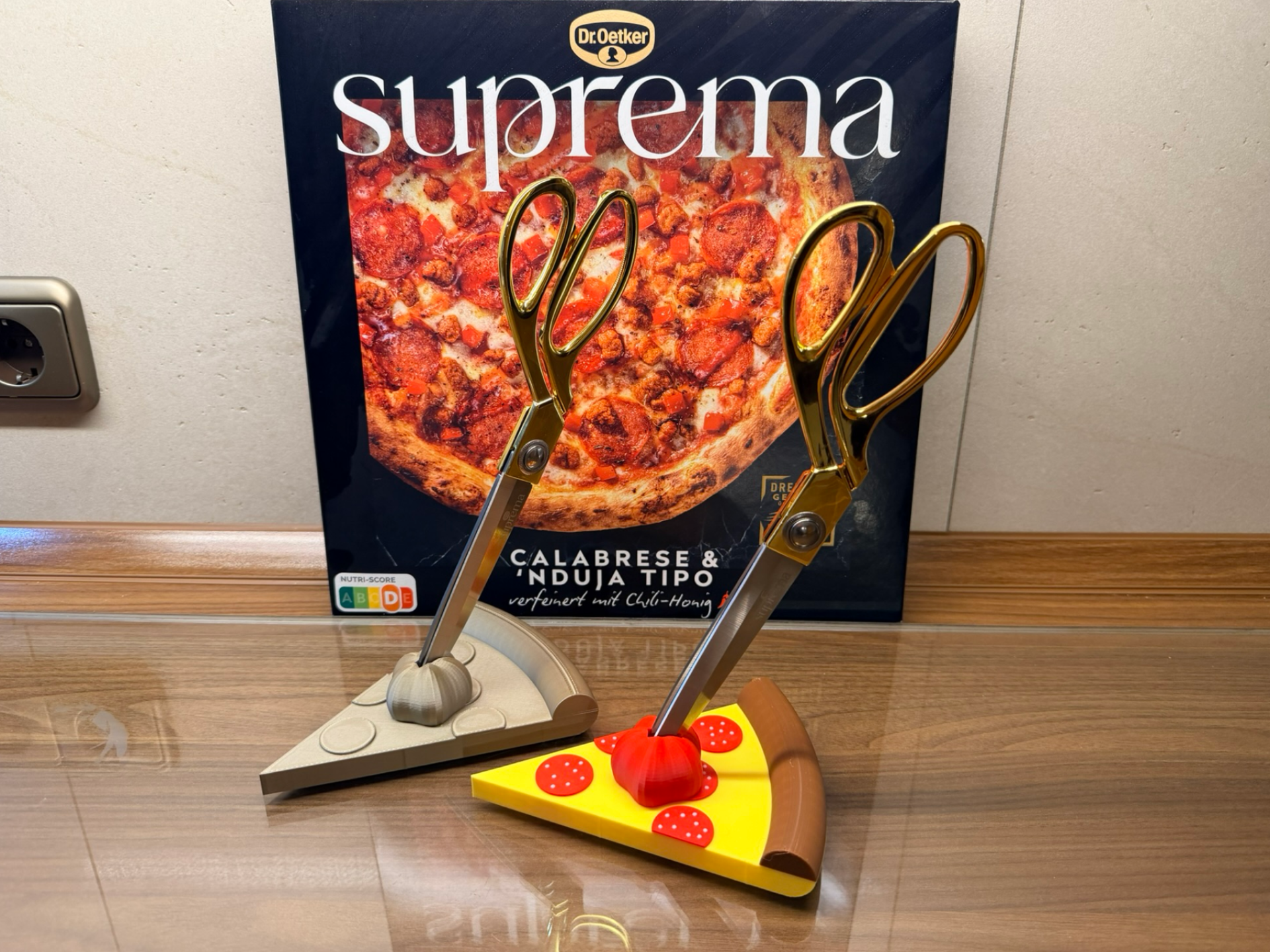 Pizzascheren Ständer Halter Dr. Oetker Suprema