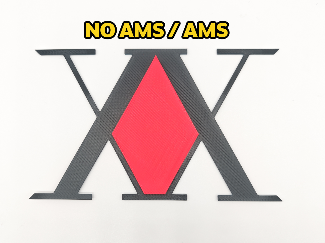 Dual color XX Hunter x Hunter Wall Art(NO AMS/AMS)