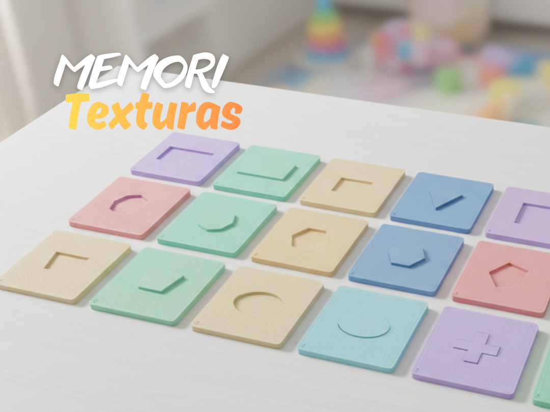 Memori infantil formas montessori