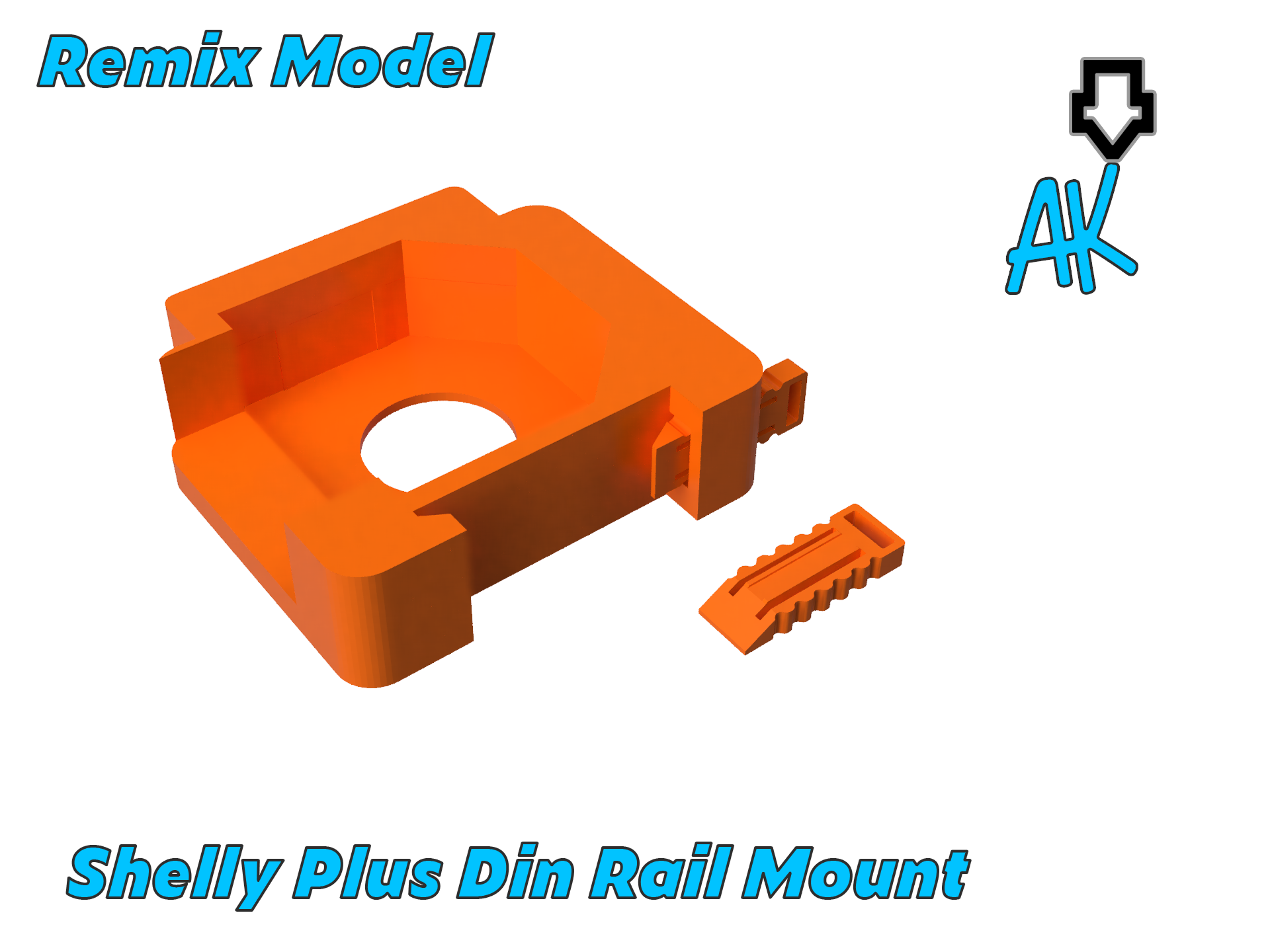 Shelly Plus Din Rail Mount