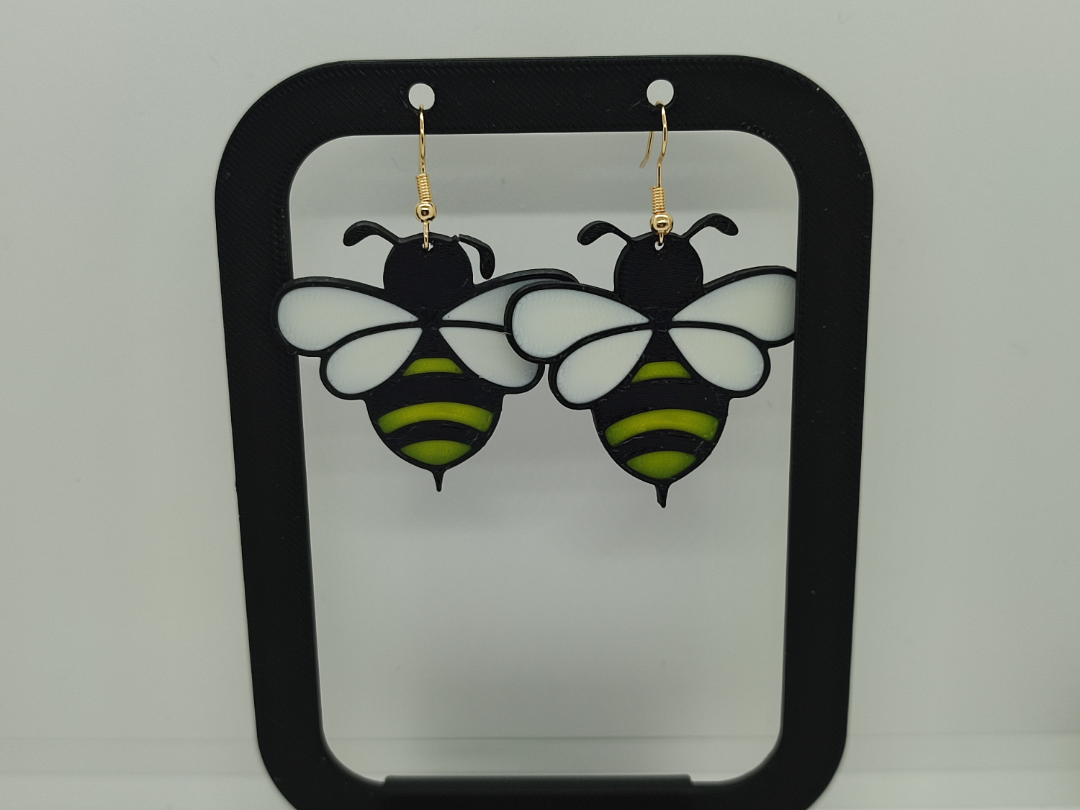 Pendientes abeja