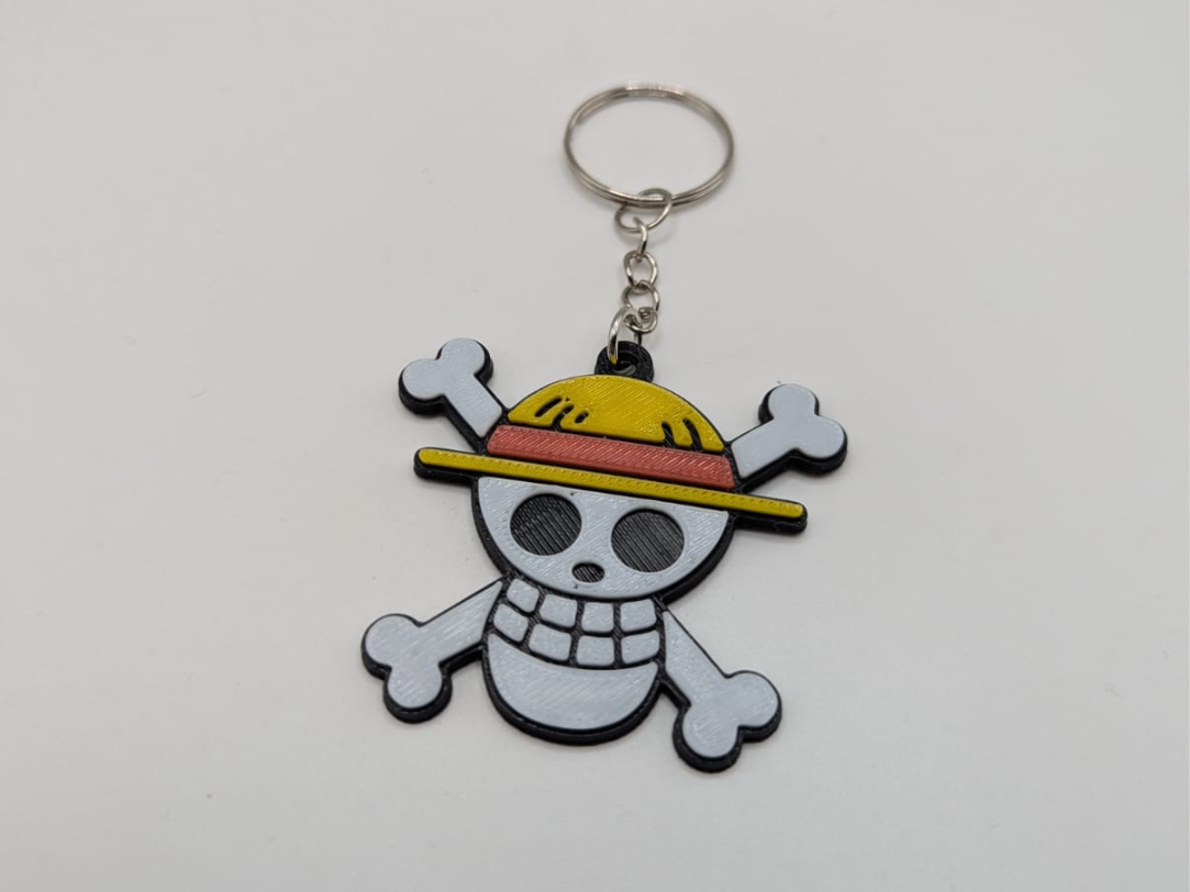 Luffy´s Jolly Roger - Keychain