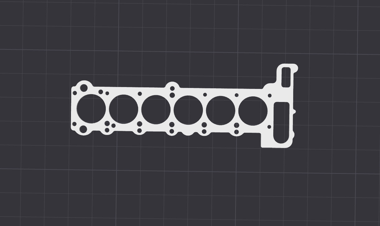 BMW M50 Gasket Keychain Zylinderkopfdichtung Schlüsselanhänger