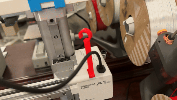 A1 mini extruder cable pivot holder 360 degrees