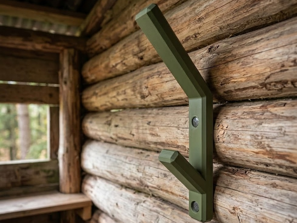 Hunting Stand Hook: Hammer and Nail