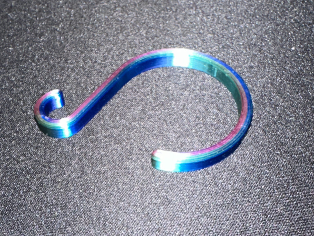 Bag Hook for 8mm wire shelf remix
