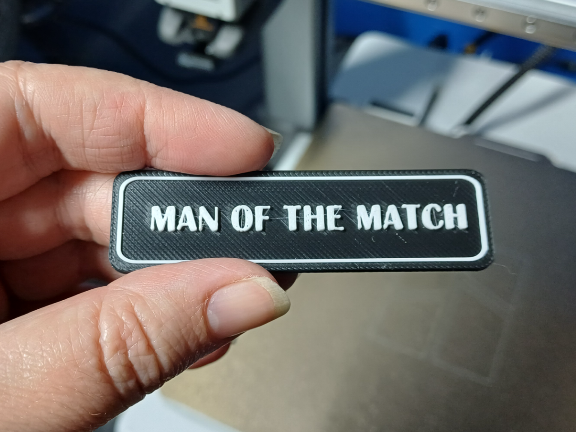 Trophy Name Plate - Customizable Award Plaque