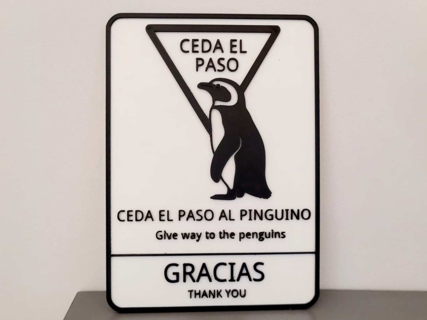 Penguin Plaque