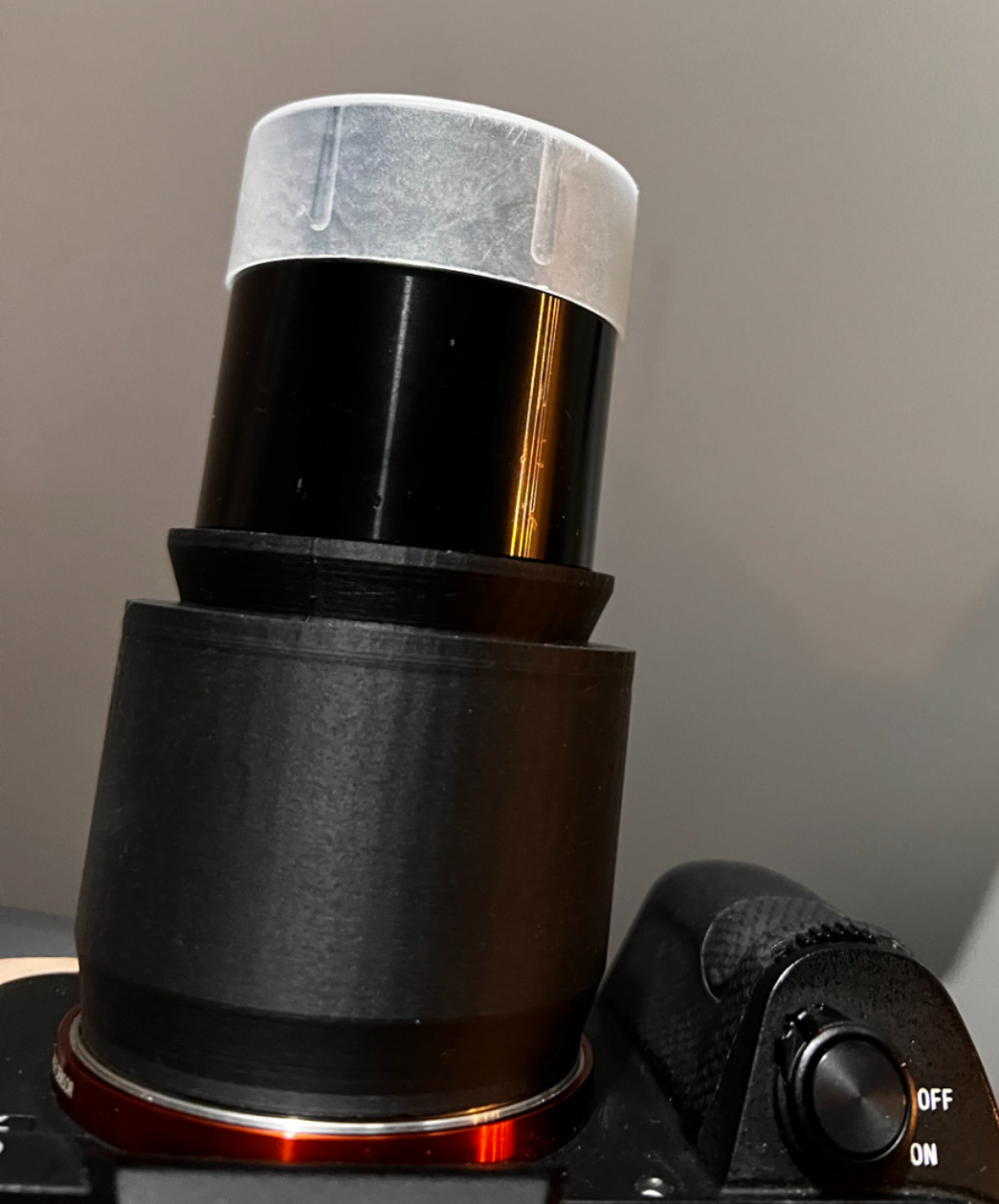 SONY E MOUNT TO CELESTRON C8-N TELESCOPE ADAPTOR