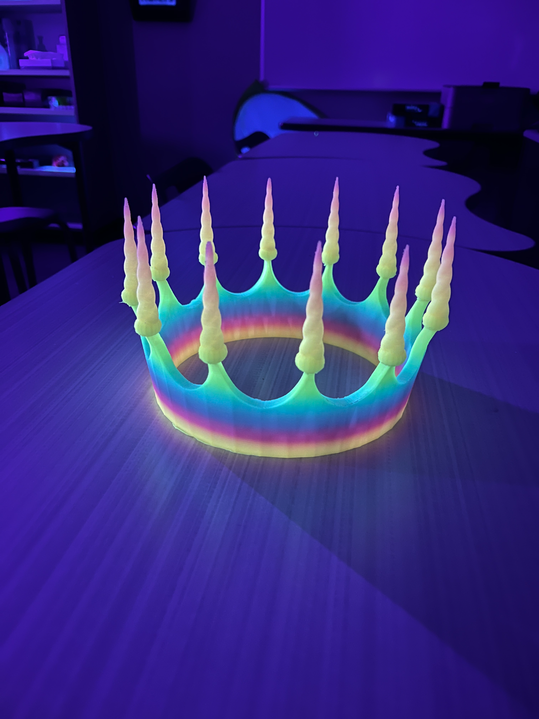 Unicorn Crown With Horn Adornments