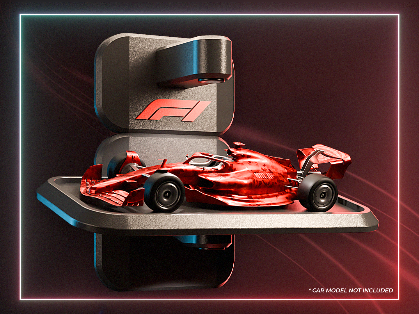 Wall Display for F1 Mini Cars