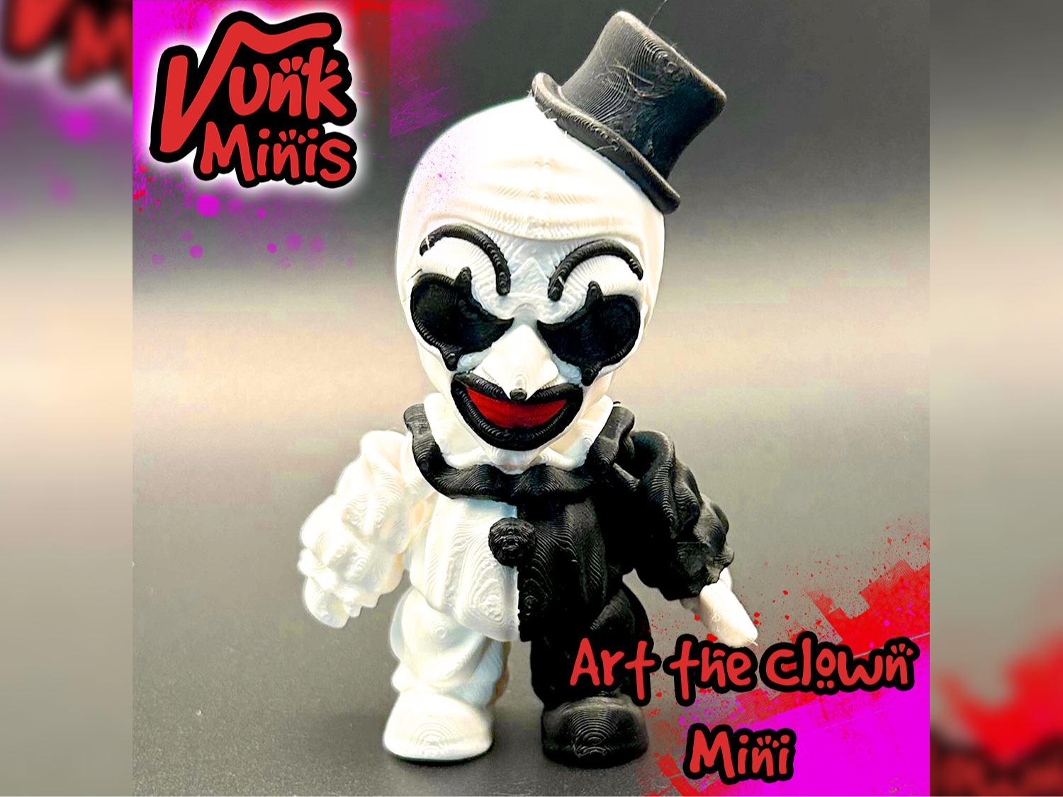 Mini Art the Clown Multicolor Flexi