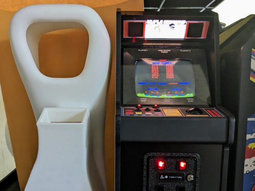 Computer Space scale model
