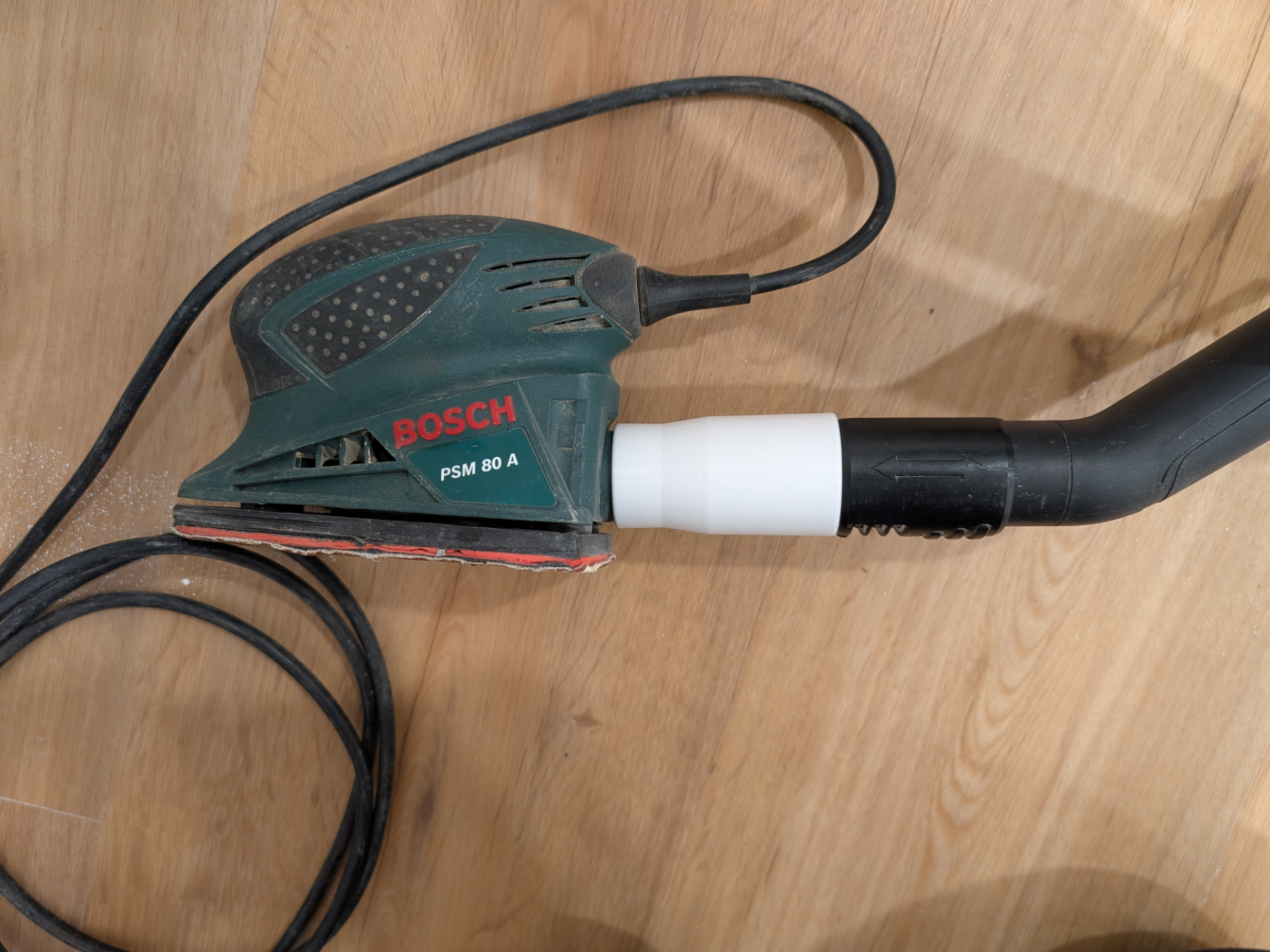 Raccordo BOSCH PSM80 con PARKSIDE PWD25