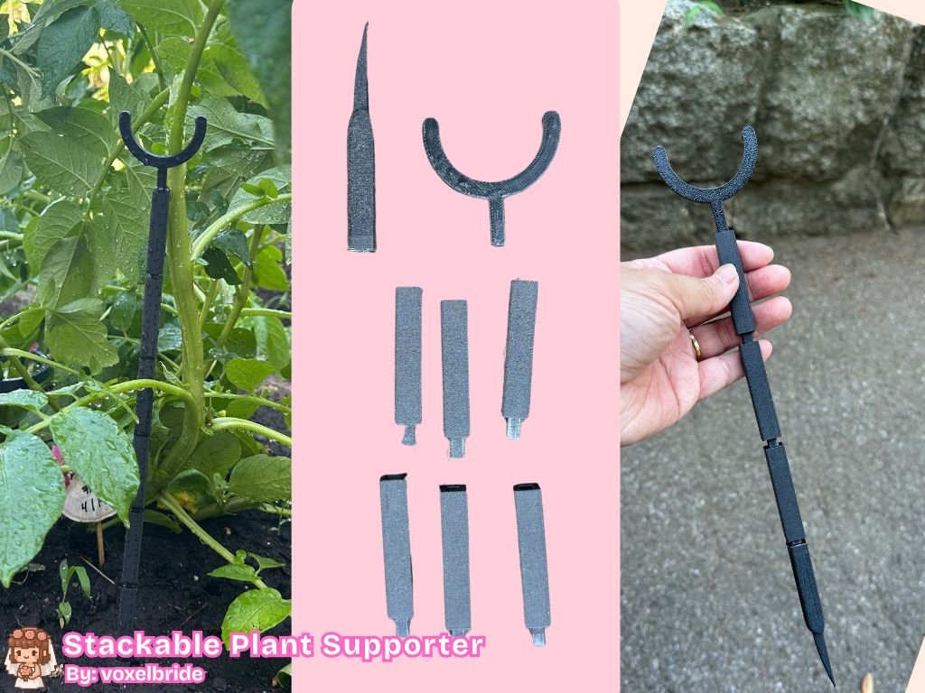 Stackable Plant Supporter Gardening Stake