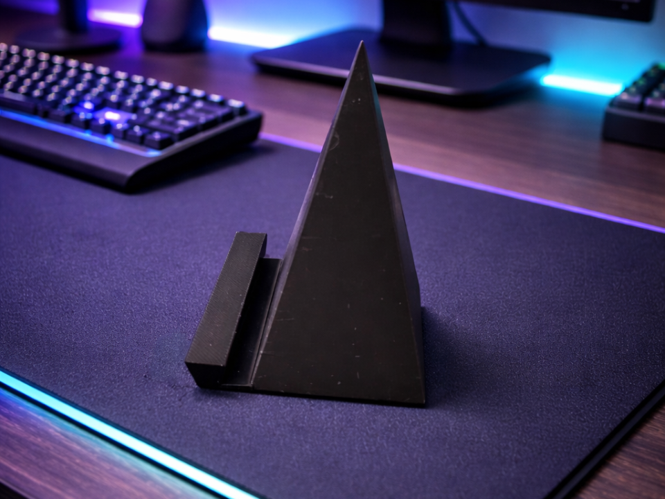 Logo / Sign Display Stand - Triangular 3D