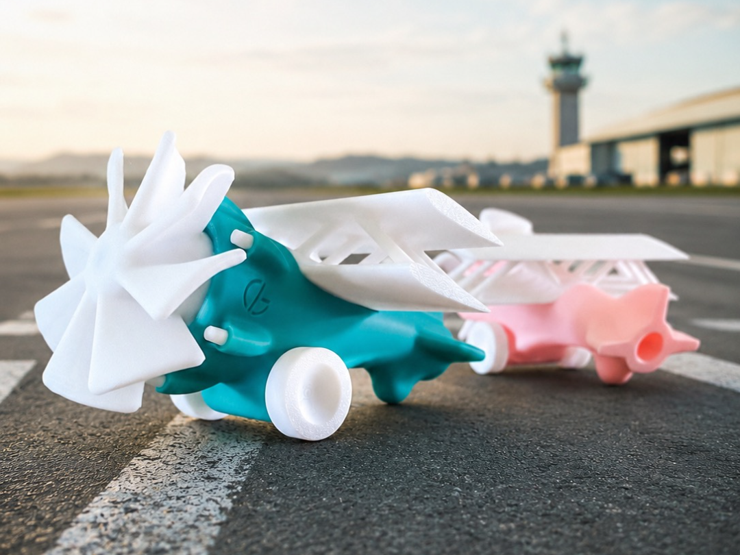 Vintage Toy Plane - Fast Assembly