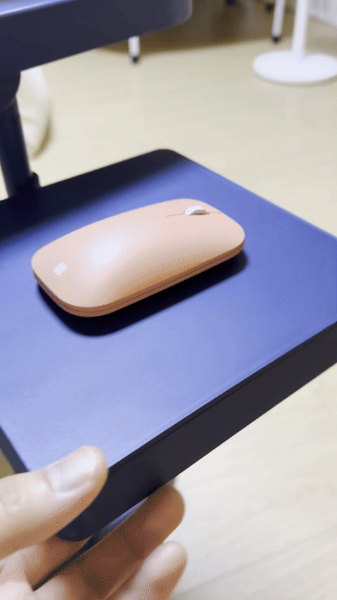 Clip-On Mouse&Tray for IKEA BJÖRKÅSEN Laptop Stand