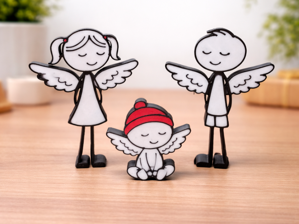 Angel Children Figurines – In Loving Memory