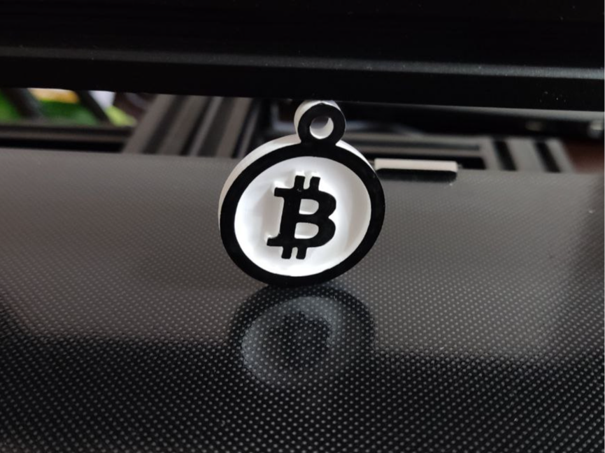 Bitcoin keychain