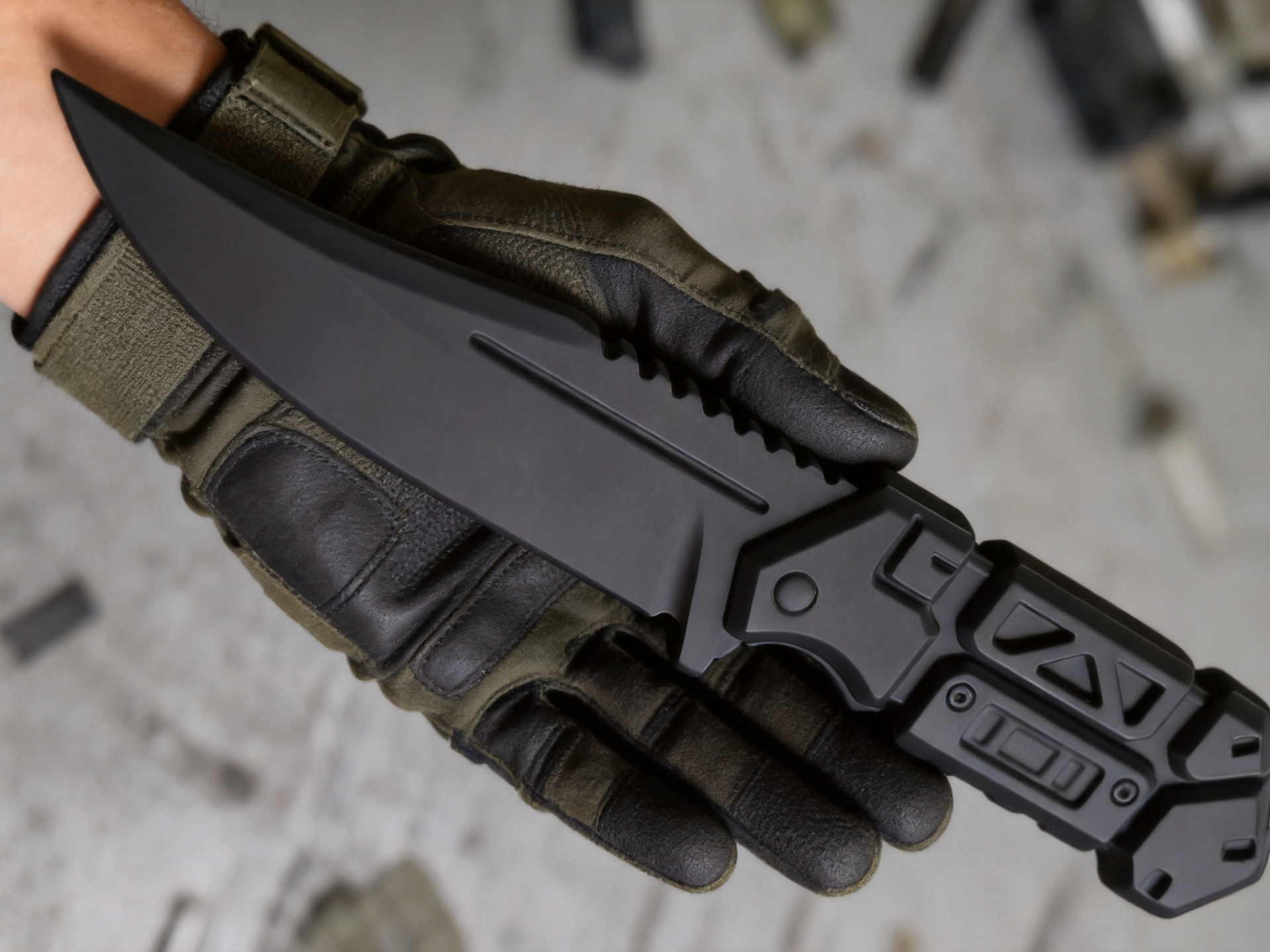 Starship Breaching Serrated Blade